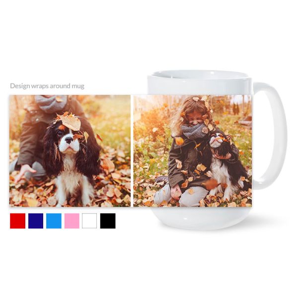 2 Collage Photo Mug