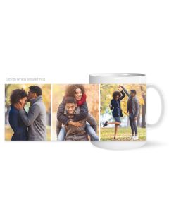 3 Photo Custom Mug