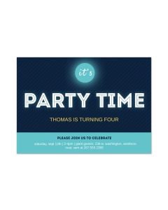 Party Time Custom Card