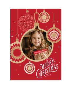 Christmas Ornaments Card