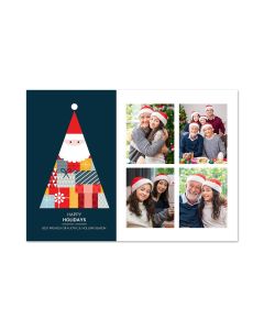 Santa Tree Holiday Card