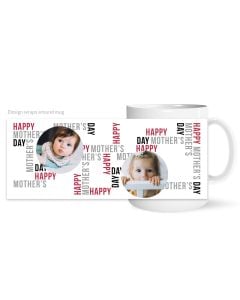 90 Degrees Mothers Day Custom Photo Mug