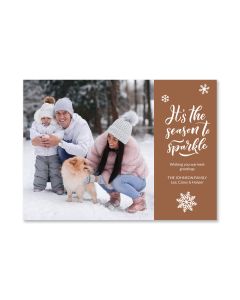 Season to Sparkle Holiday Card