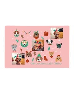 Holiday Dogs Photo Magnet
