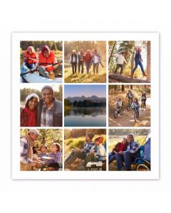Round About Personalized Collage Print