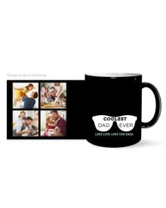Coolest Dad Customized Photo Mug