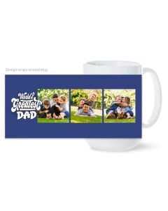 Greatest Dad Photo Mug