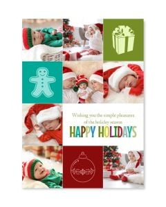 Gifted Times Personalized Photo Christmas Card