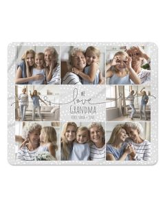 We Love You Custom Photo Blanket