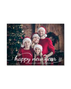 Script Happy New Year Card