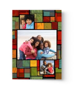 Modern Art Custom Photo Card