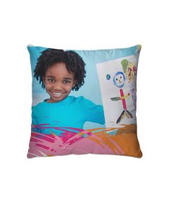 Painting in Motion Customized Photo Pillow