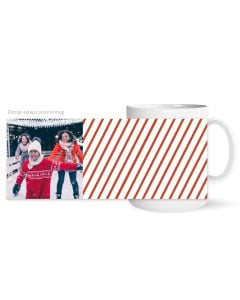 Simply Christmas Personalized Photo Mug