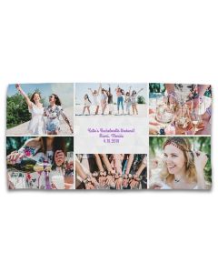 Party Time Custom Photo Towel