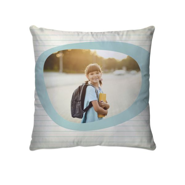 School is Cool Customized Photo Pillow